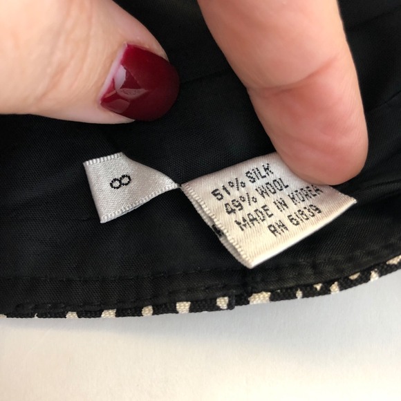 Rickie‎ Freeman for Teri Jon Womens Size 8 Skirt Suit Silk & Wool Blend - Picture 6 of 11